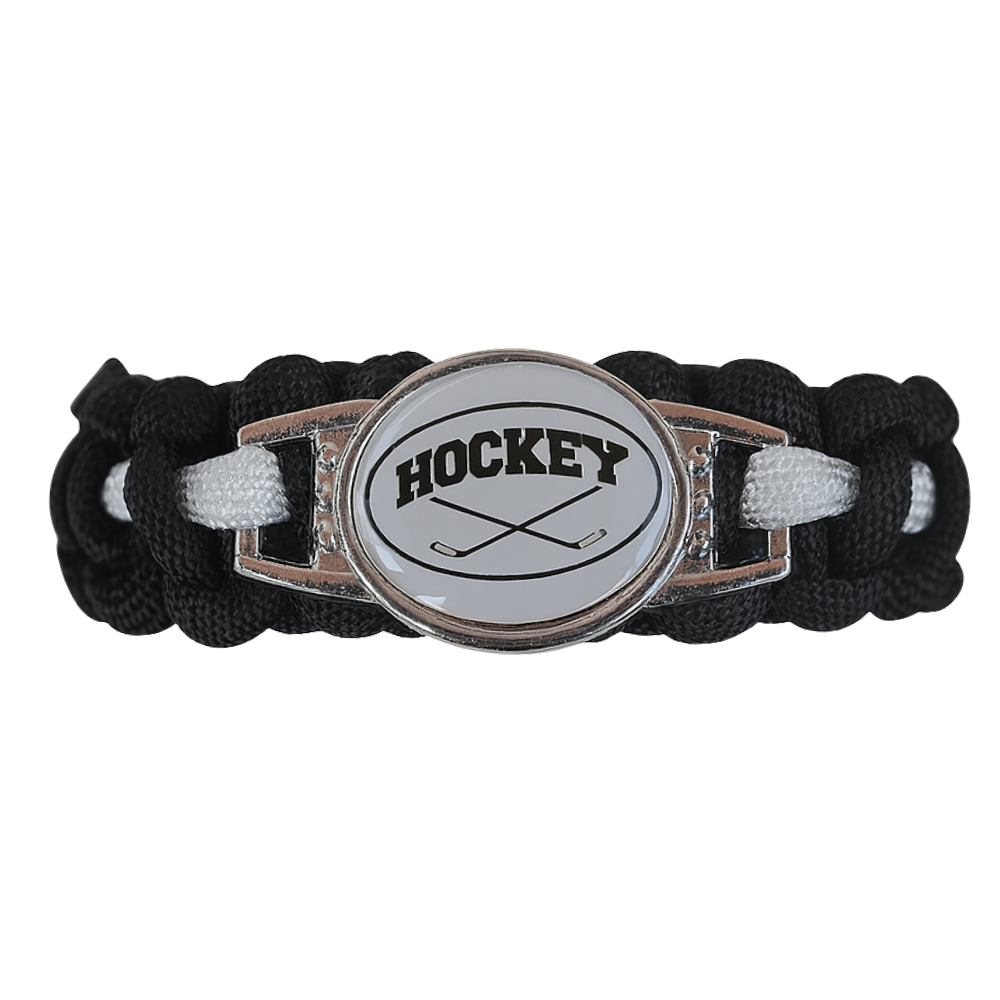 Unisex Ice Hockey Paracord Bracelet