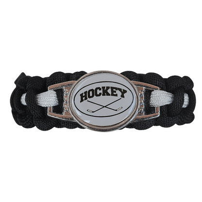 Unisex Ice Hockey Paracord Bracelet