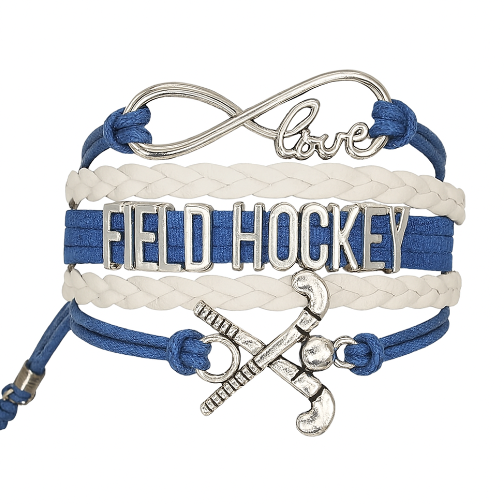Field Hockey Infinity Bracelet-Pick Color