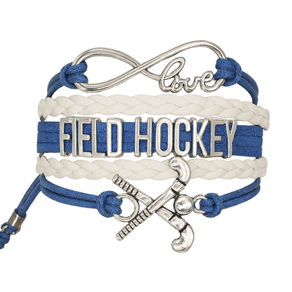 Field Hockey Infinity Bracelet-Pick Color