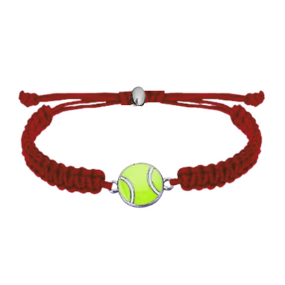 Tennis Ball Rope Bracelet