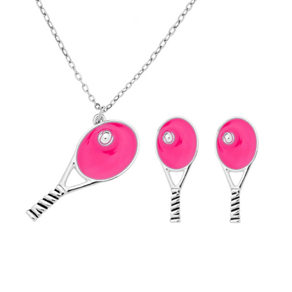 Tennis Racket Jewelry Gift- Pick Color