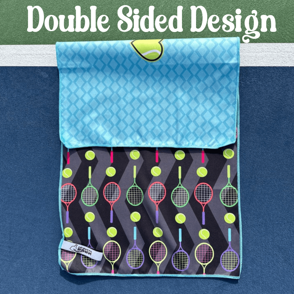 Live Love Tennis Double-Sided Microfiber Towel