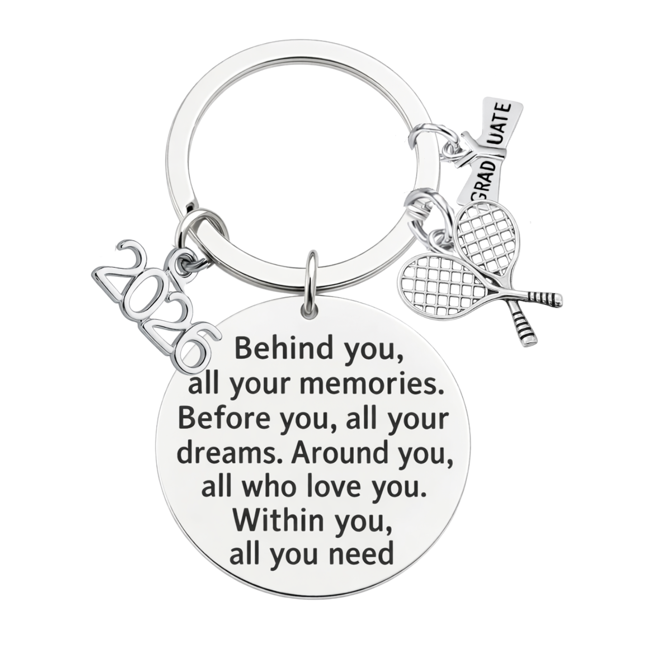 2026 Sports Graduation Keychain -Memories