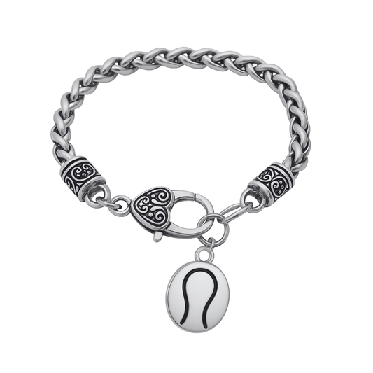 Tennis Ball Charm Bracelet