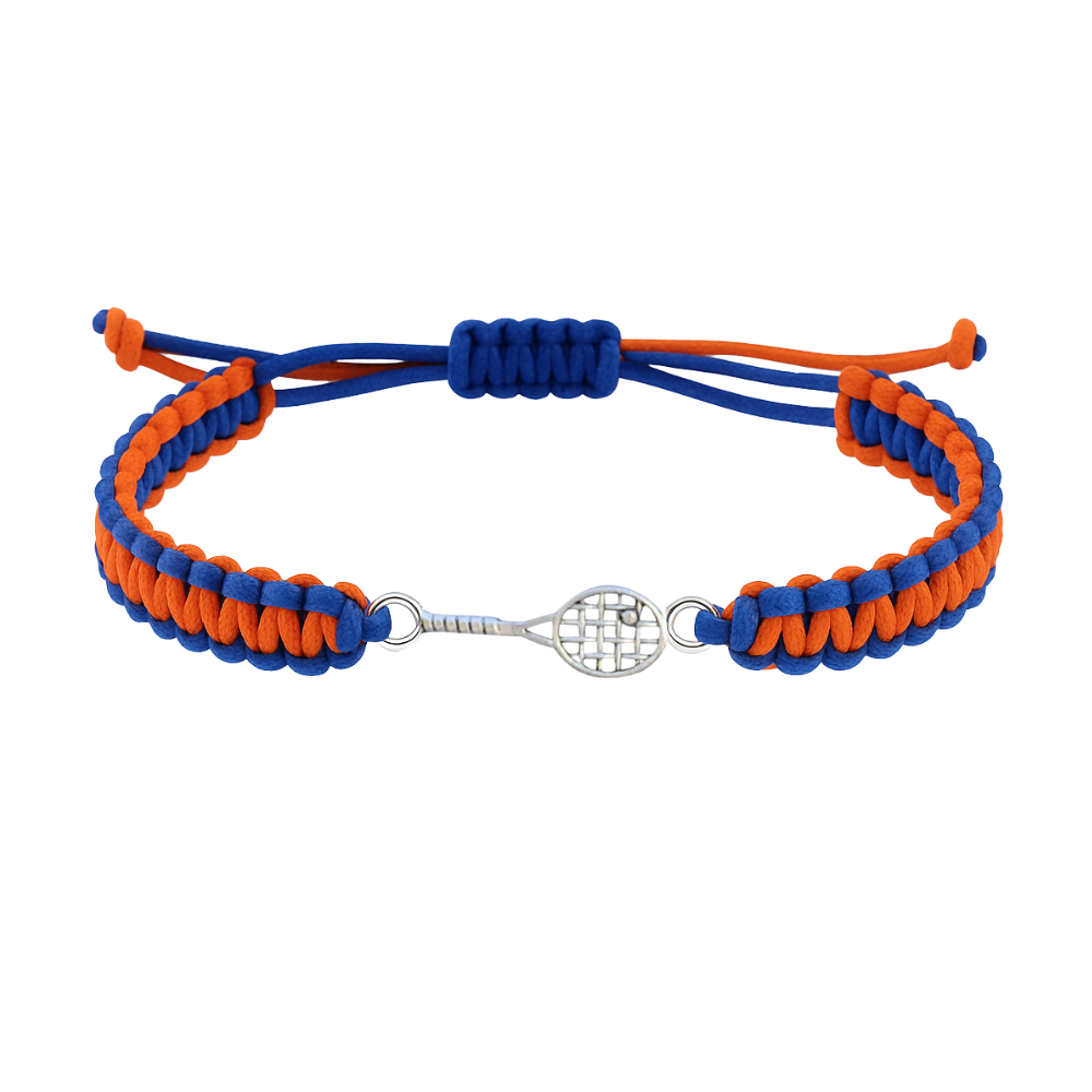 Tennis Racket Rope Bracelet - Pick Colors