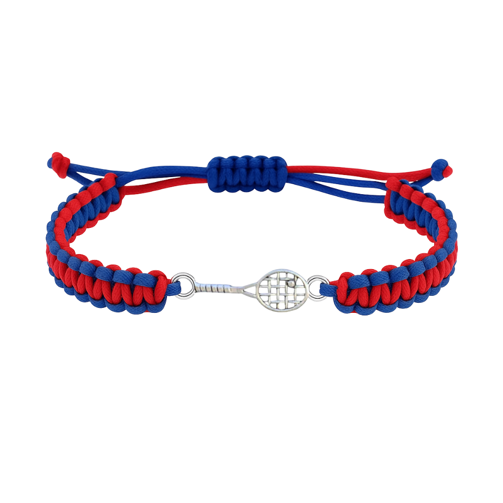 Tennis Racket Rope Bracelet - Pick Colors