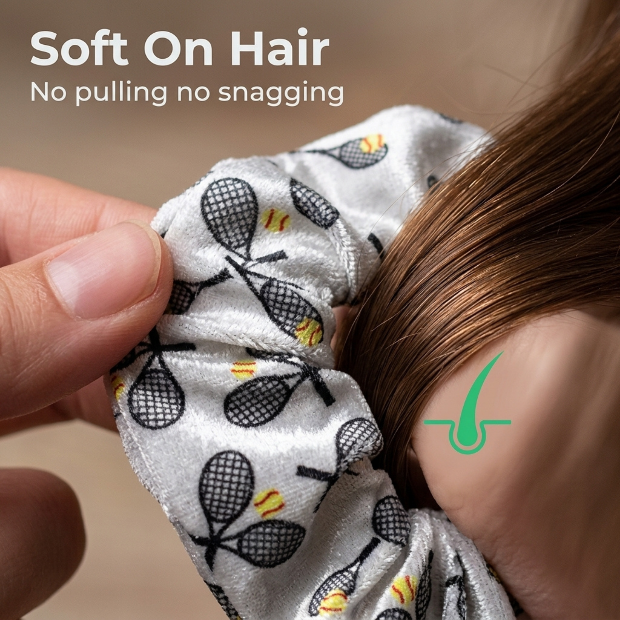 Tennis Scrunchie