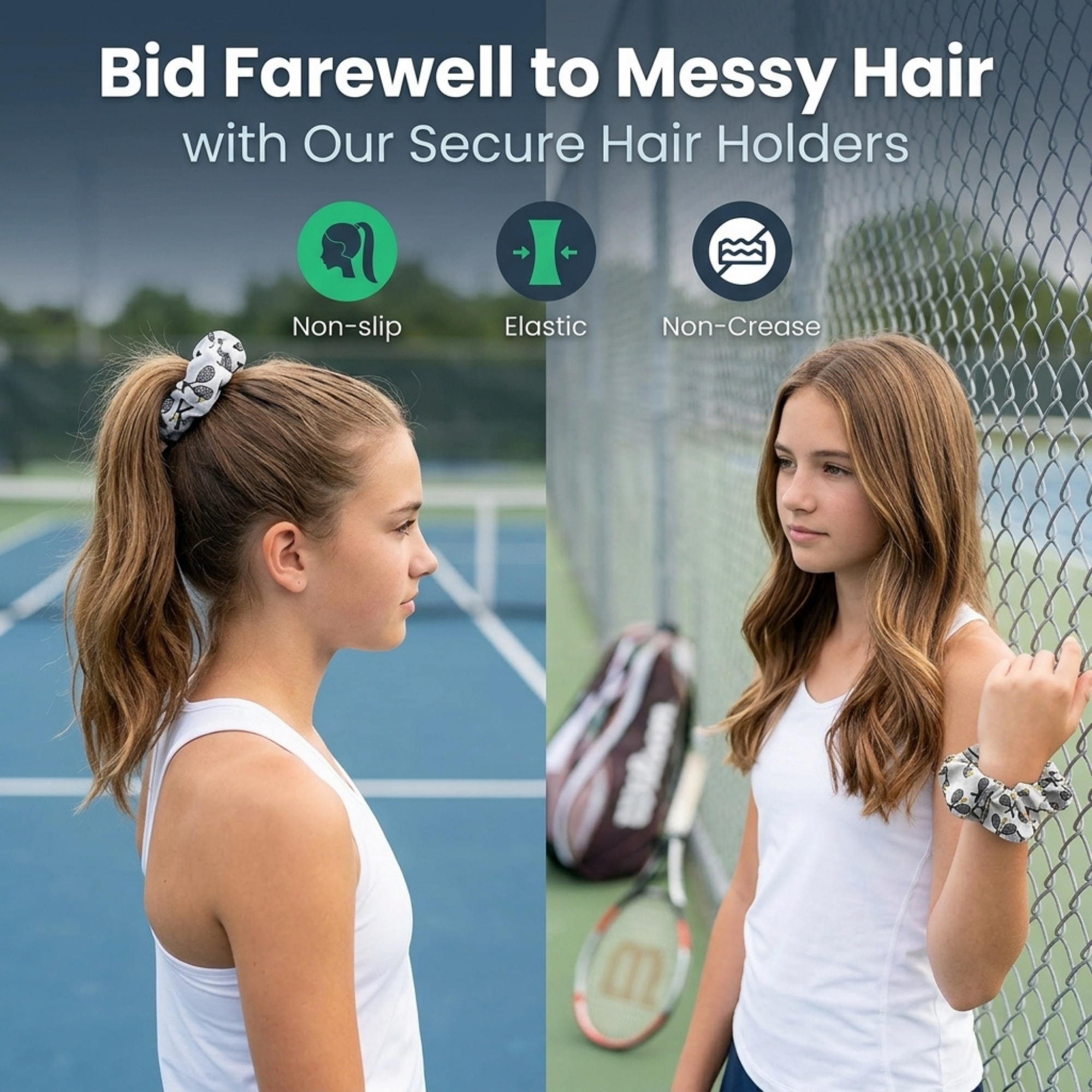 Tennis Scrunchie