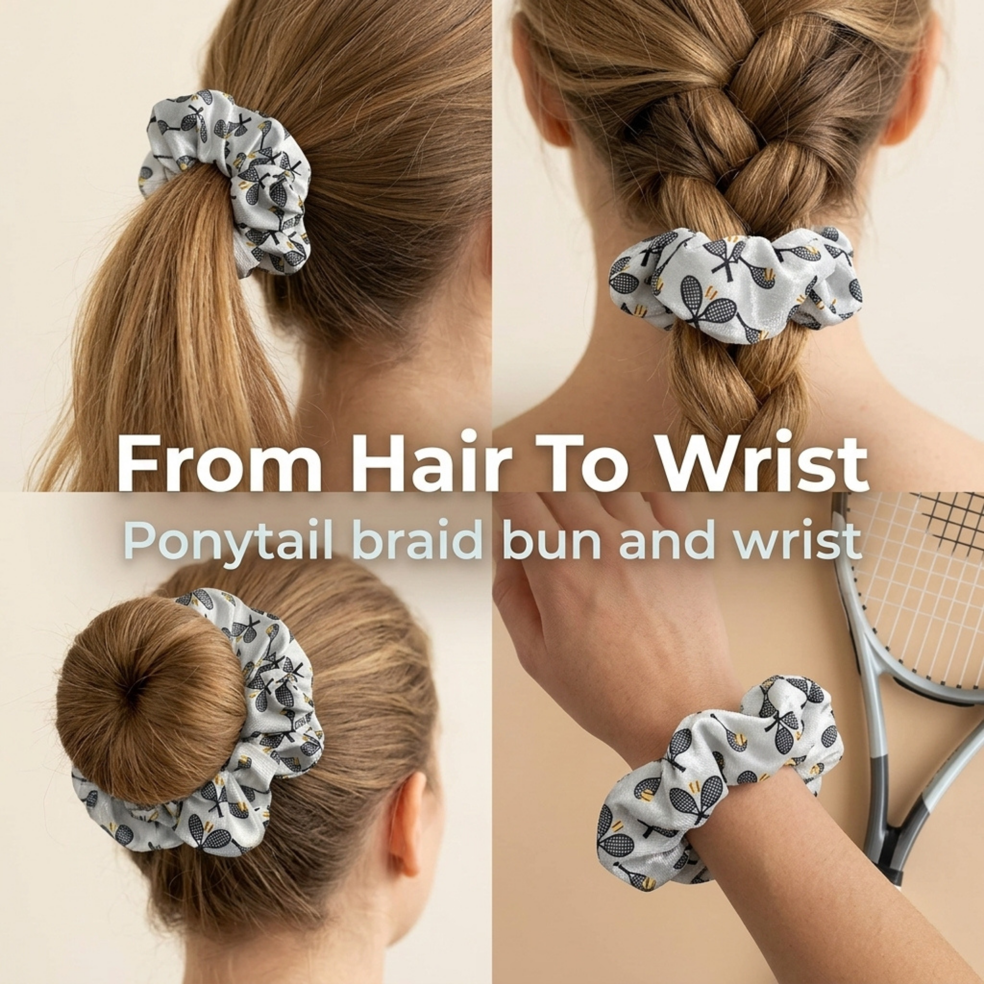 Tennis Scrunchie
