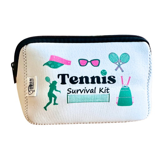 Tennis Survival Cosmetic Bag