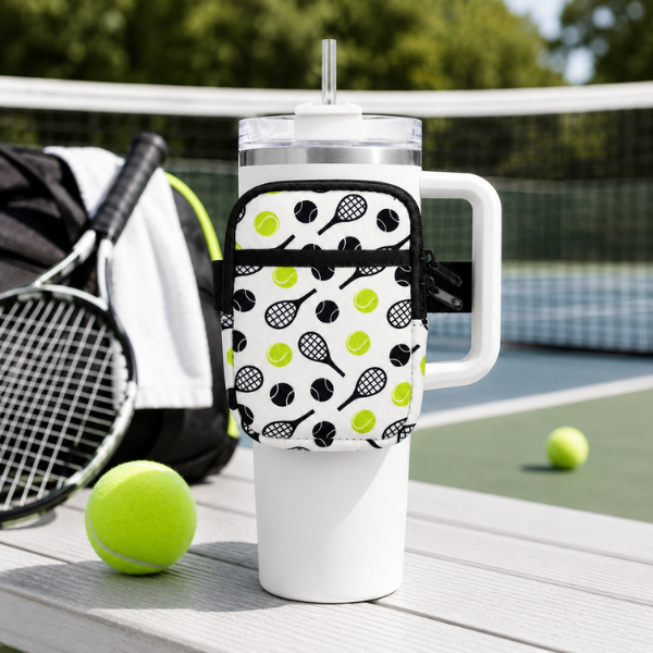 Tennis Water Bottle Pouch