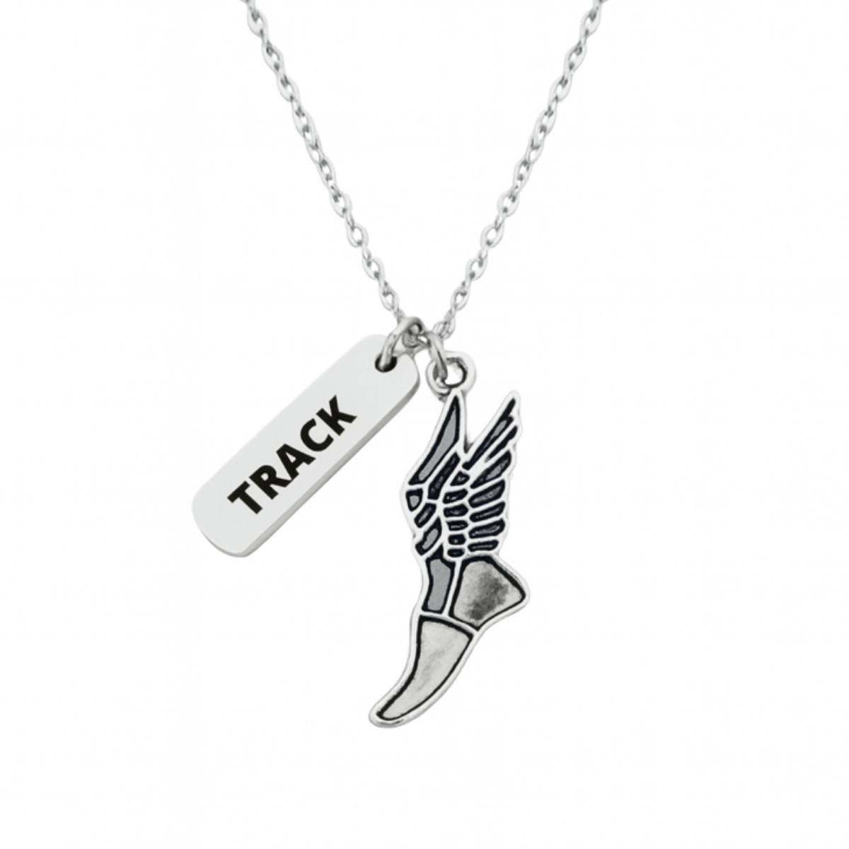 Track and Field Necklace - Pick Charm