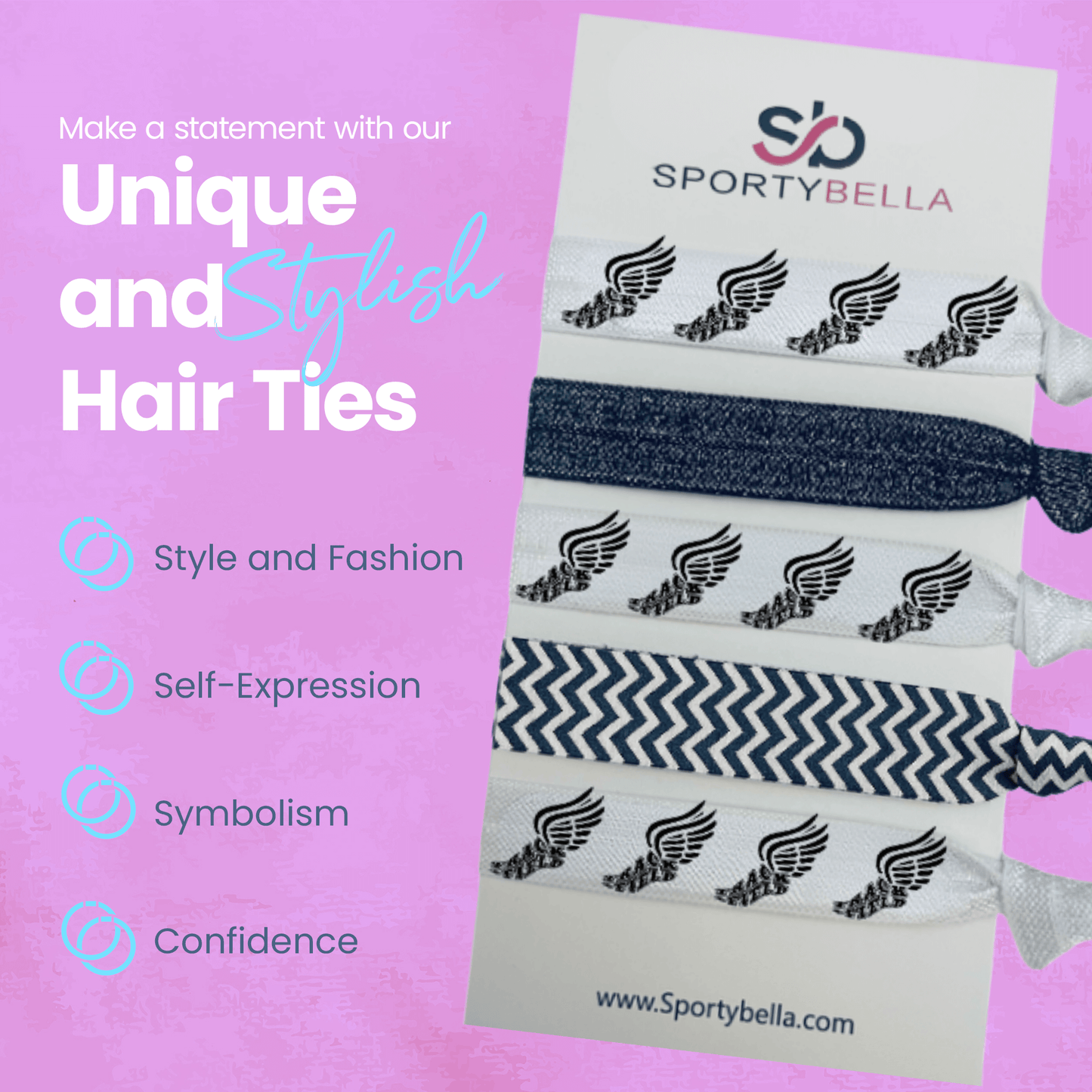 Track and Field Hair Ties