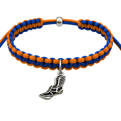 Multi Colored Track and Field Sneaker Hanging Rope Bracelet