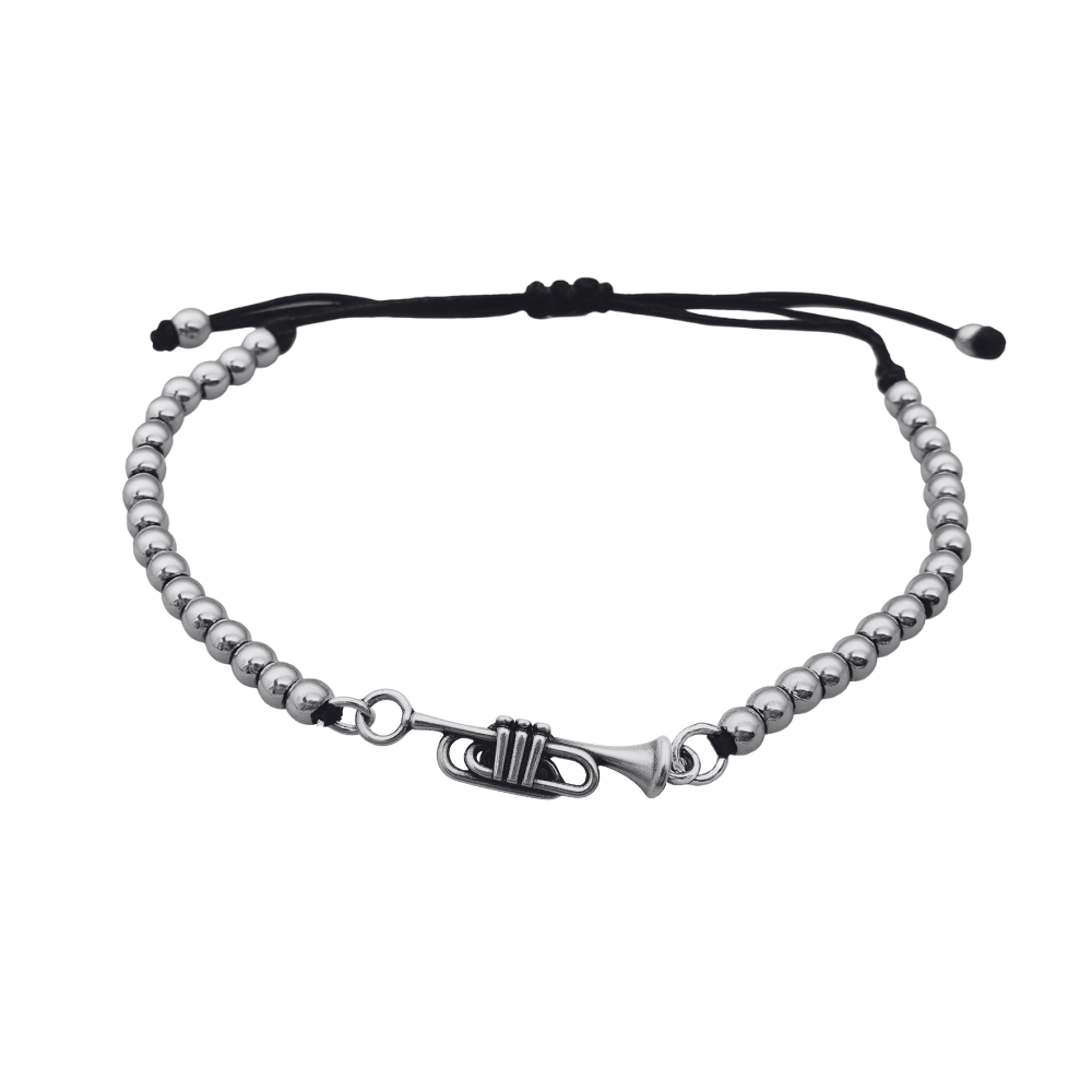 Trumpet Adjustable Beaded Bracelet