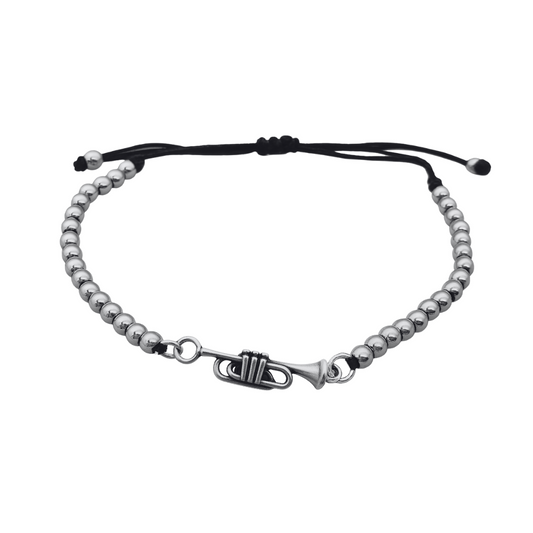 Trumpet Adjustable Beaded Bracelet