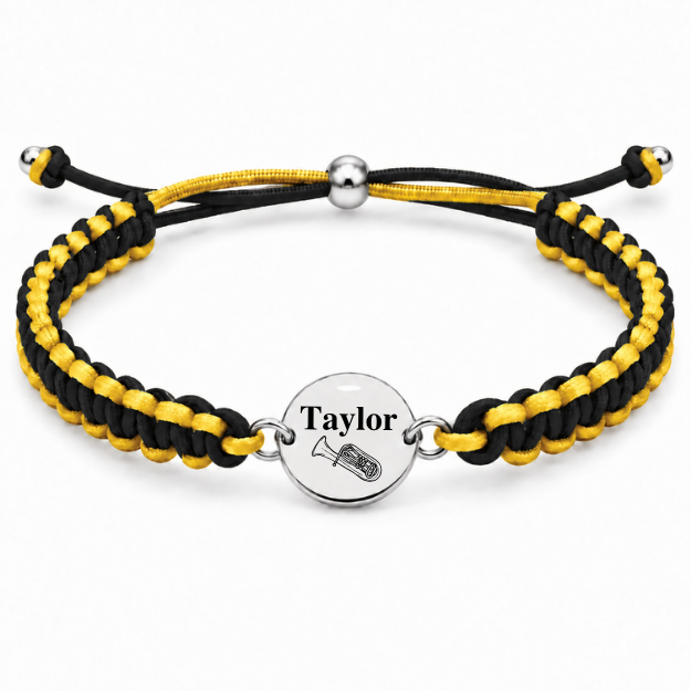 Tuba Multi Colored Connector Rope Bracelet - Pick Color