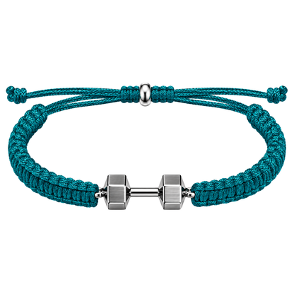 Dumbbell Adjustable Rope Bracelet
