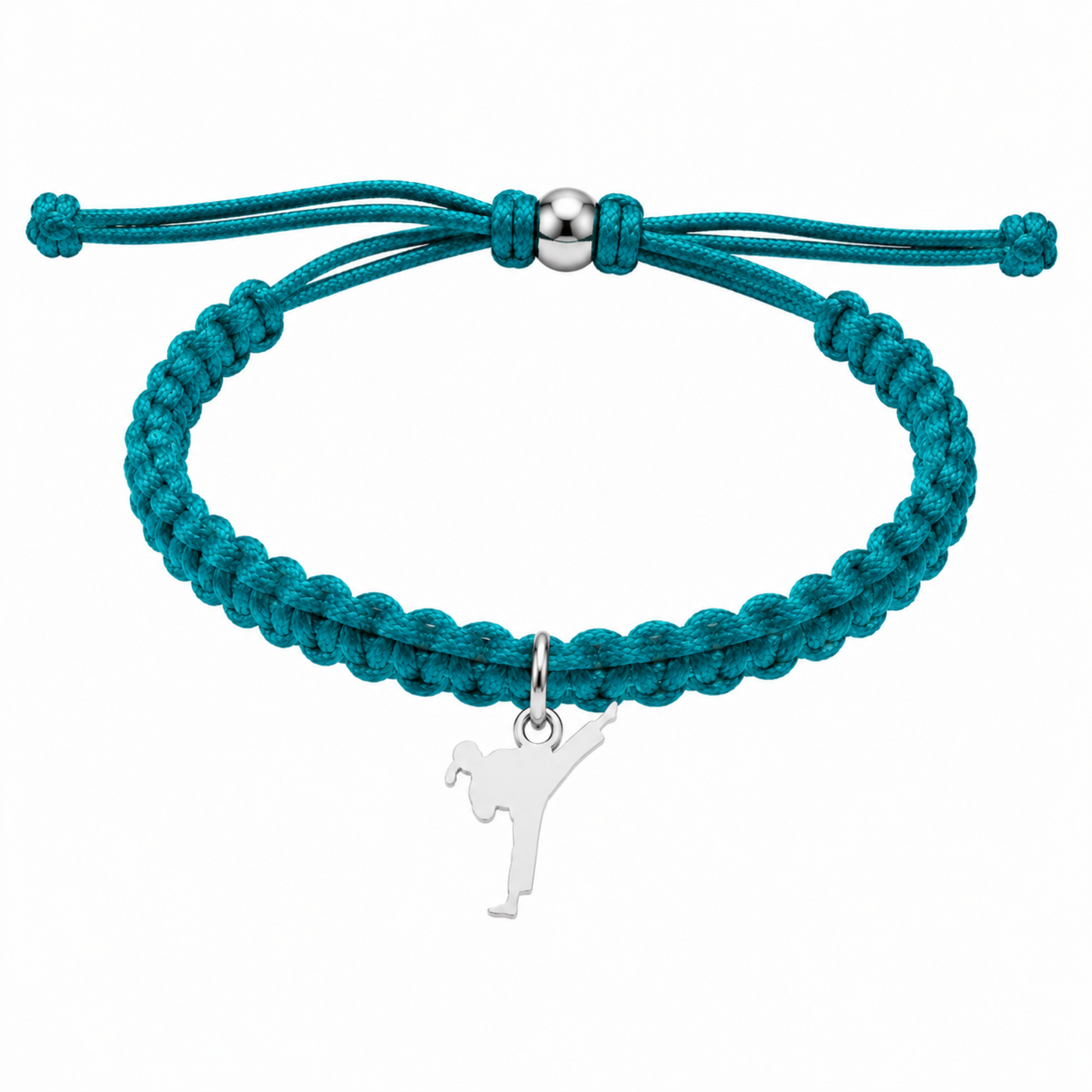 Karate Girl Adjustable Rope Bracelet