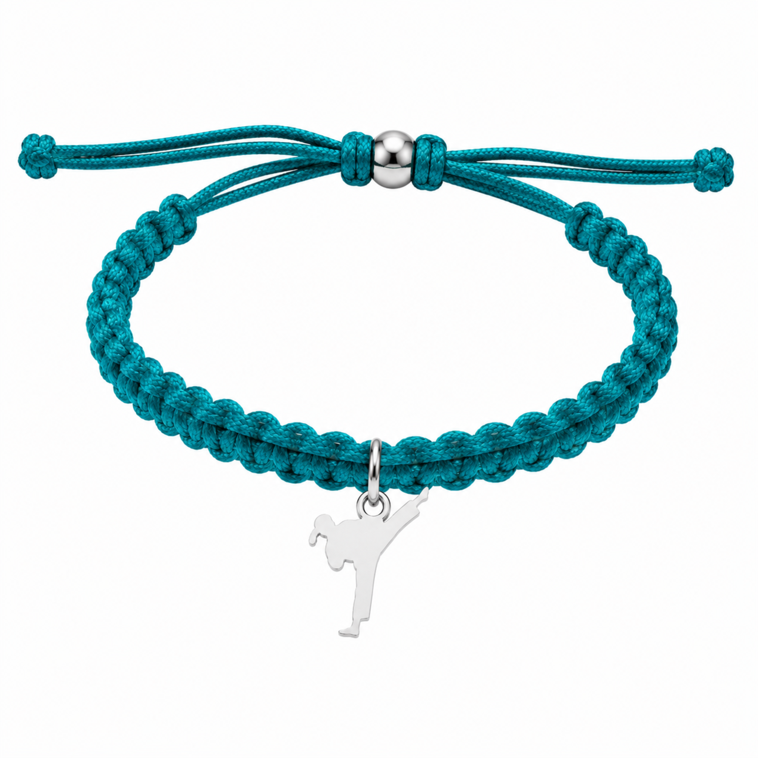 Karate Girl Adjustable Rope Bracelet