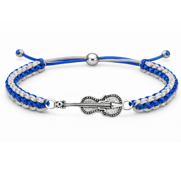 Violin Multi Colored Rope Bracelet - Pick Color
