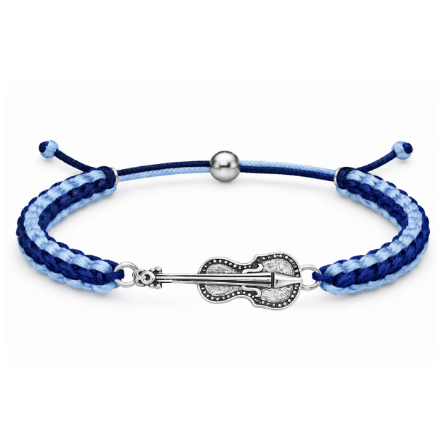 Violin Multi Colored Rope Bracelet - Pick Color