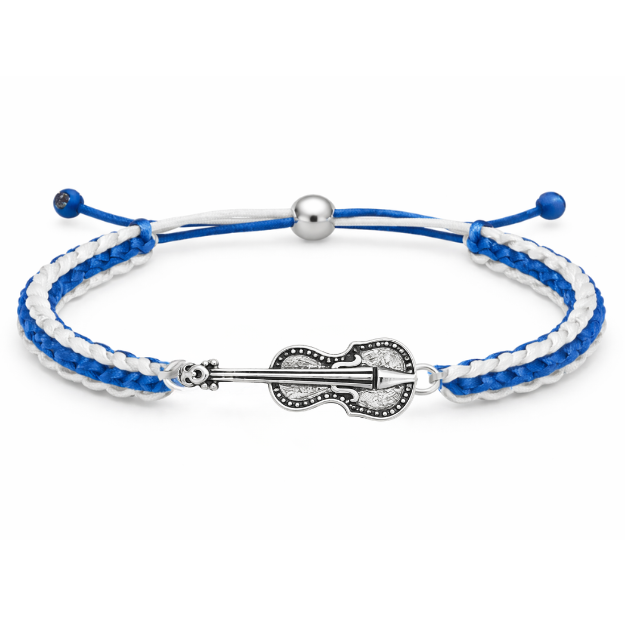 Violin Multi Colored Rope Bracelet - Pick Color