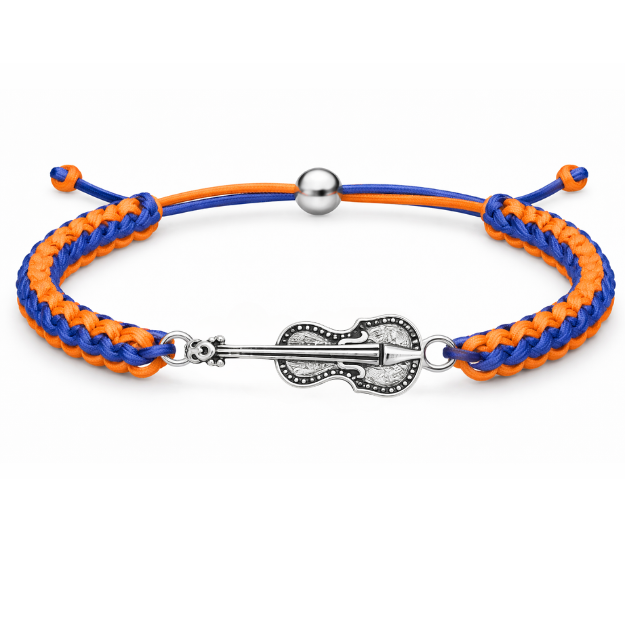 Violin Multi Colored Rope Bracelet - Pick Color