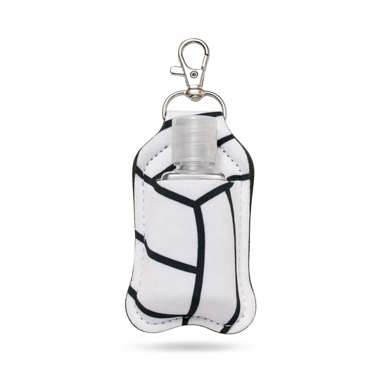 Volleyball Clip On Hand Sanitizer Holder