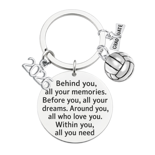 2026 Sports Graduation Keychain -Memories