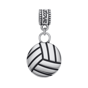 Volleyball Charm Bead - Pick Style