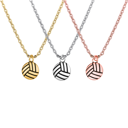Volleyball Charm Necklace