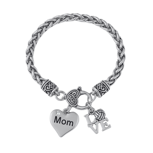 Volleyball Mom Charm Bracelet
