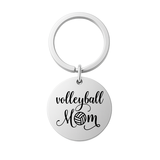 Volleyball Mom Keychain