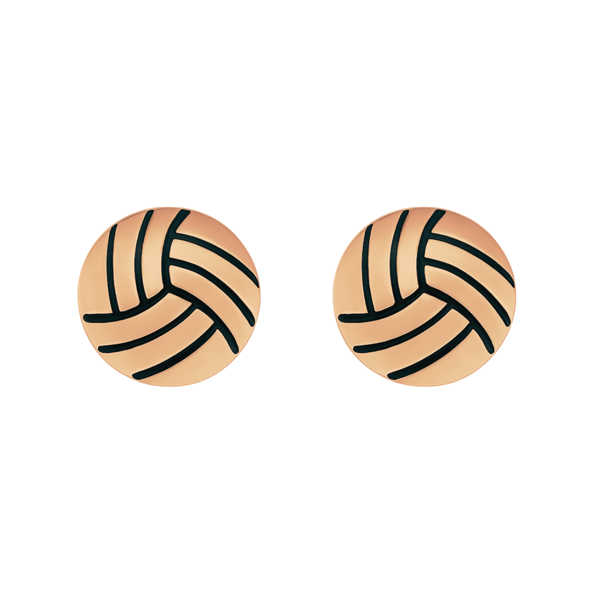 Volleyball Stud Earrings