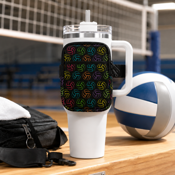 Volleyball Water Bottle Pouch