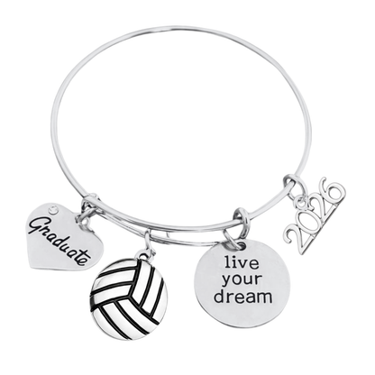 2026 Sports Graduation Bracelet - Live Your Dream- Pick Activity