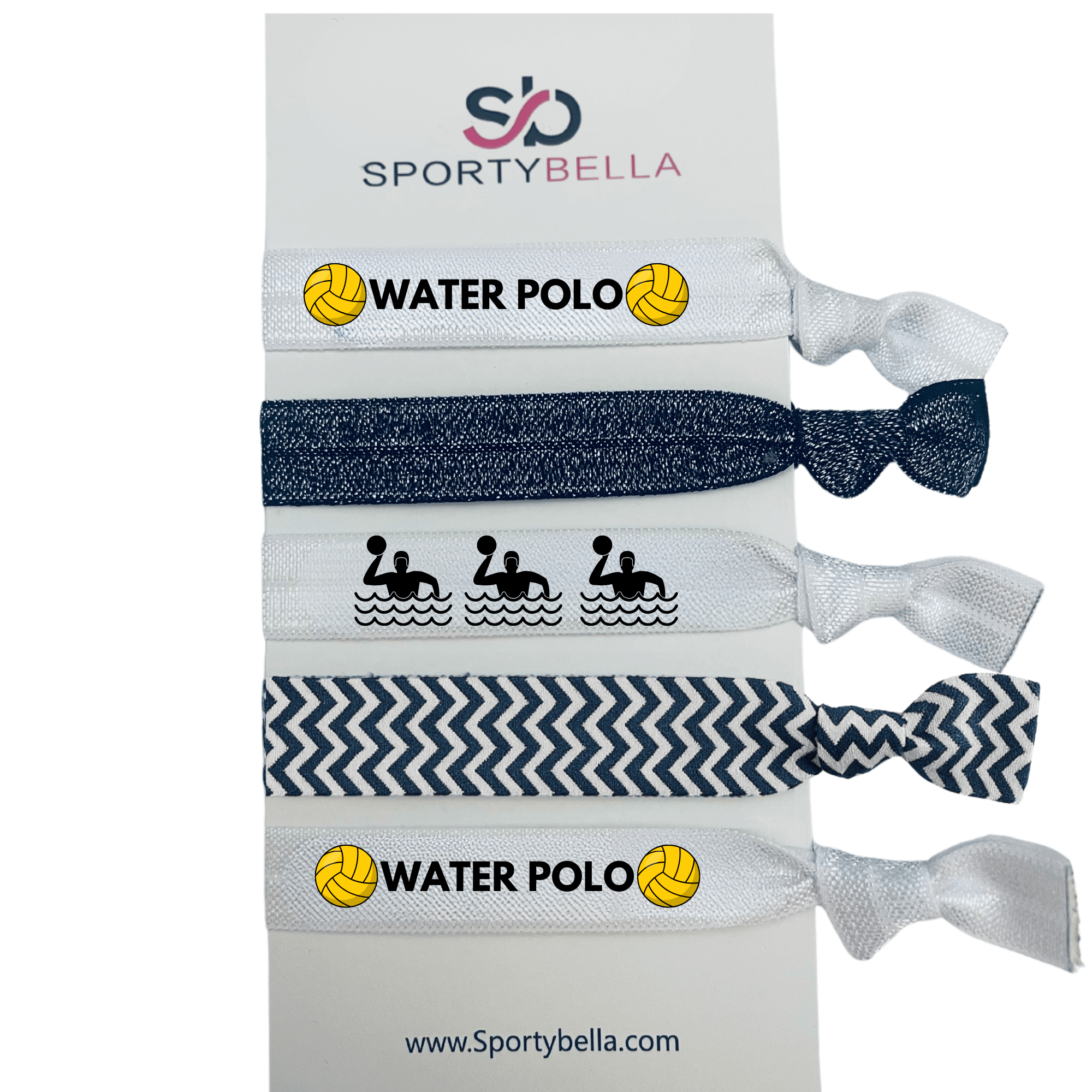 Water Polo Hair Ties