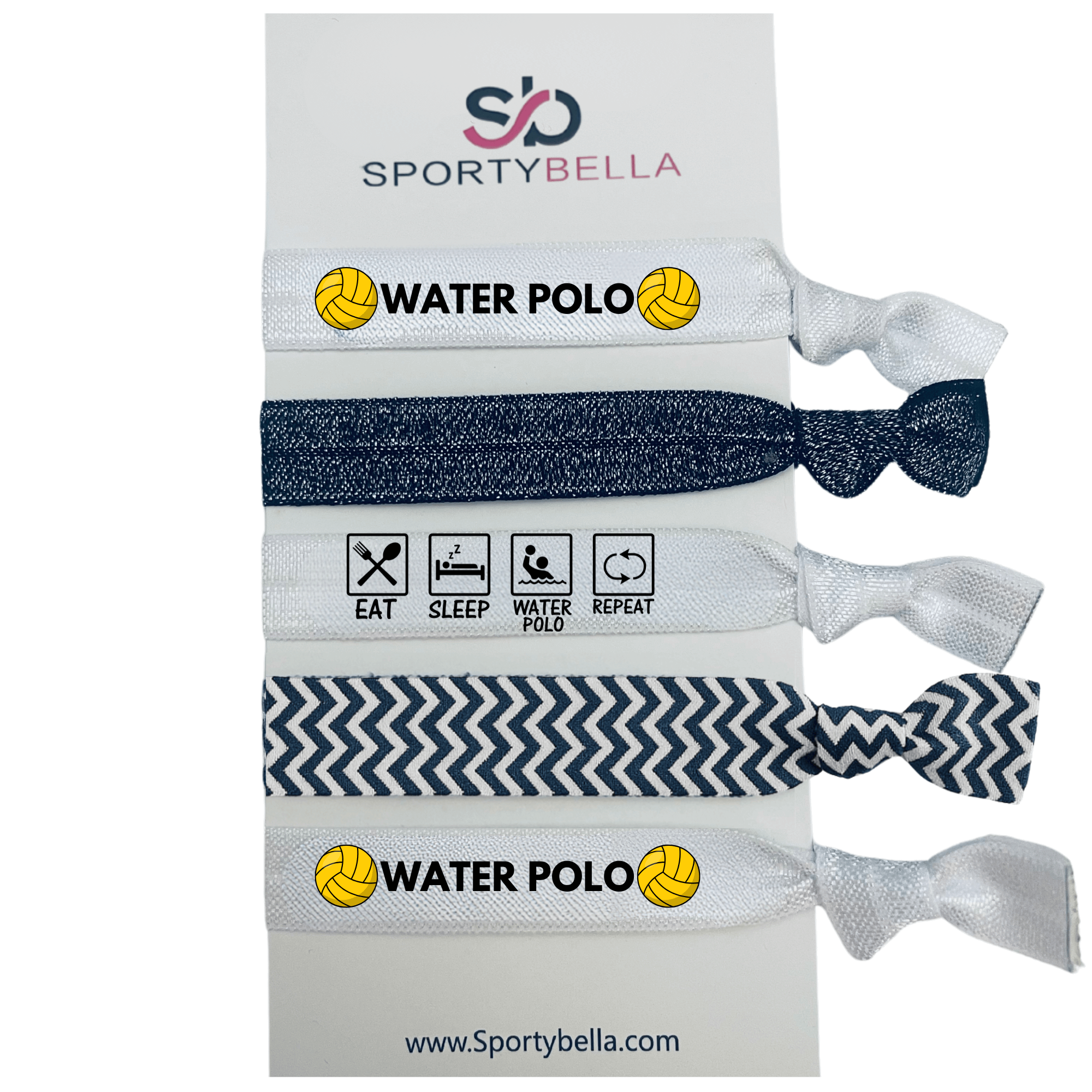 Water Polo Hair Ties