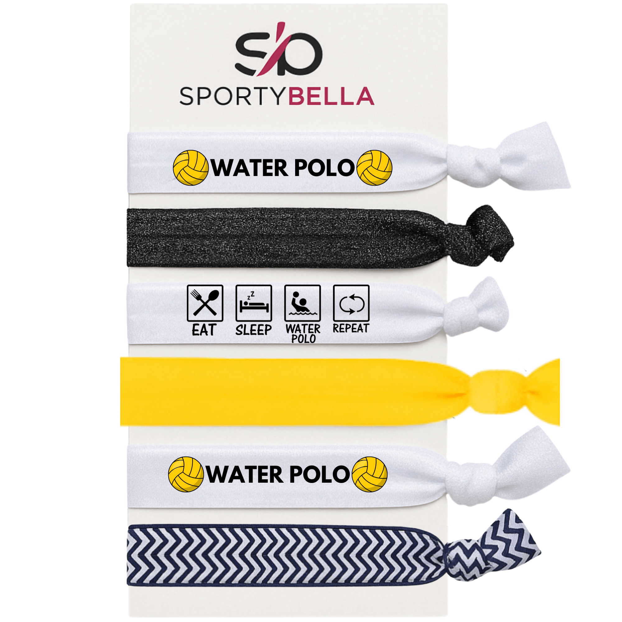Water Polo Hair Ties