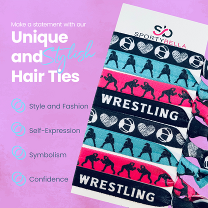 Wrestling Hair Ties