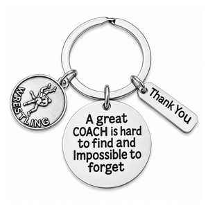 Wrestling Great Coach is Hard to Find Coach Keychain