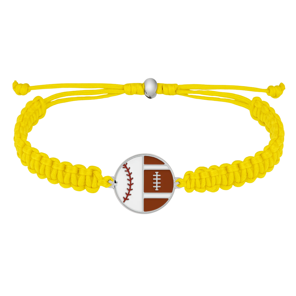 Baseball & Football 2 Sport Bracelet