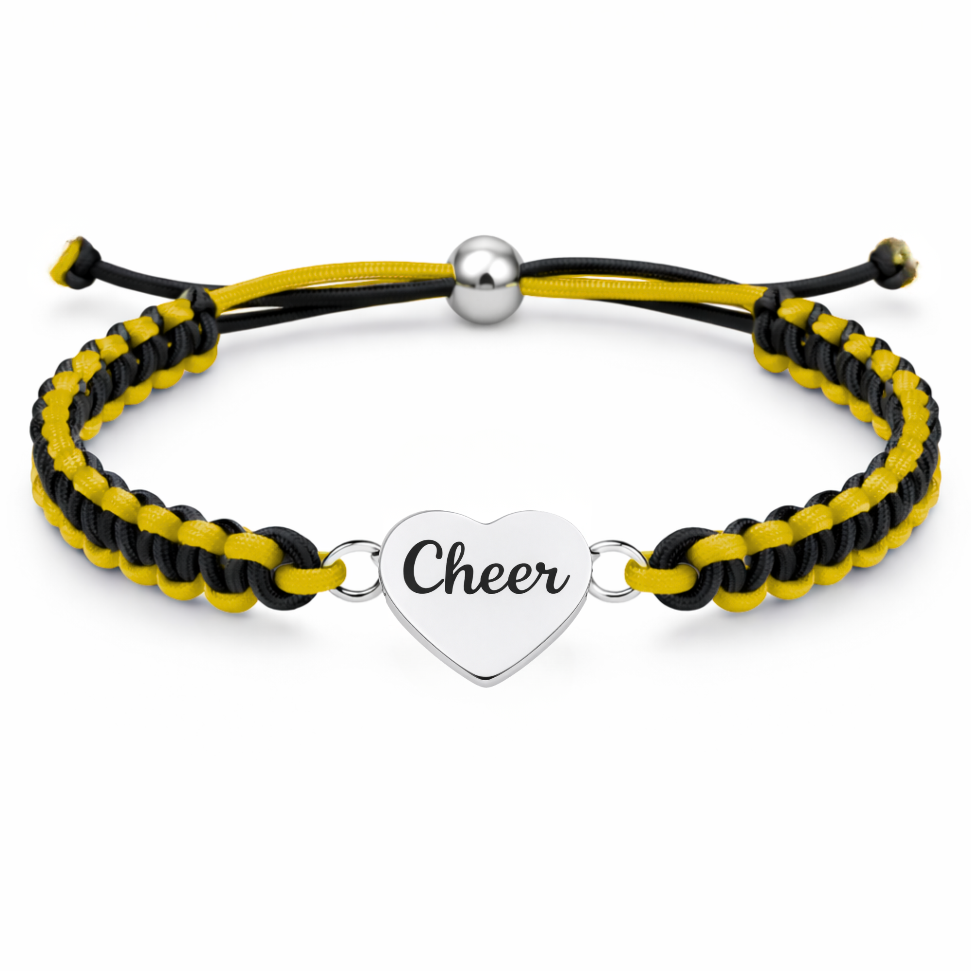 Cheer Multi Colored Rope Bracelet - Pick Colors