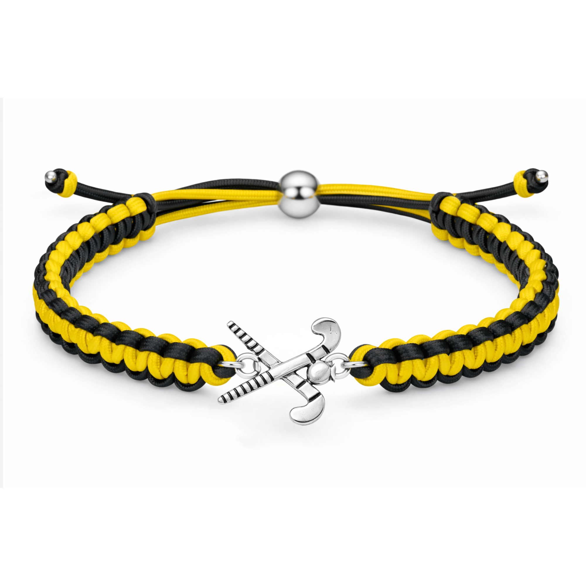 Field Hockey Multi Colored Rope Bracelet - Pick Colors