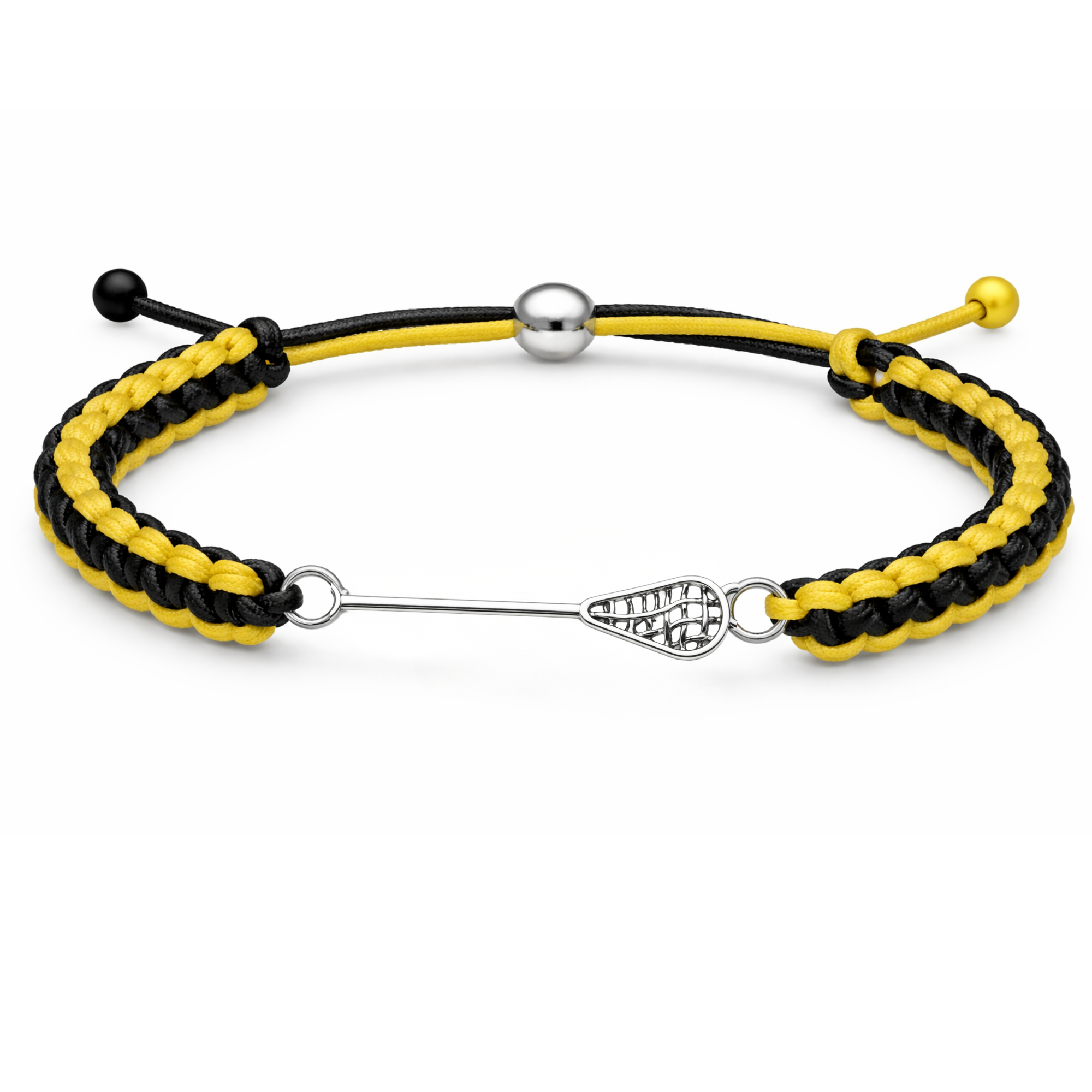Lacrosse Multi Color Adjustable Rope Bracelet