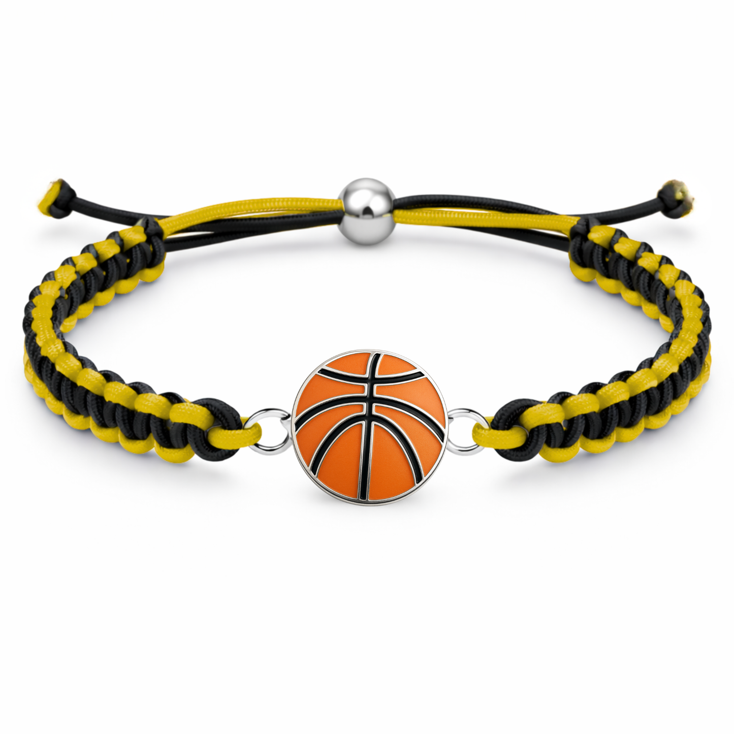 Multi Colored Basketball Rope Bracelet - Pick Color