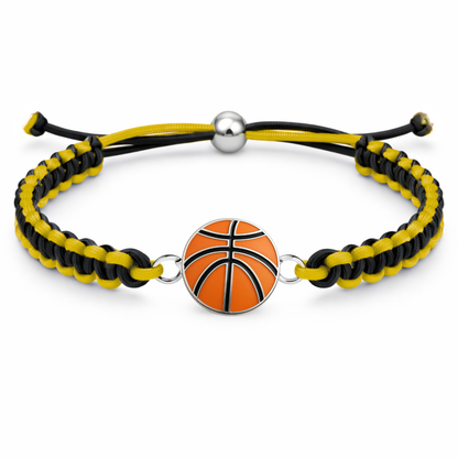 Multi Colored Basketball Rope Bracelet - Pick Color