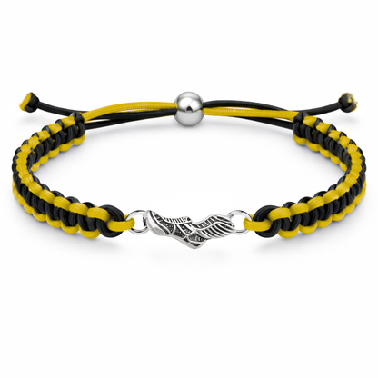 Multi Colored Track and Field Sneaker Rope Bracelet